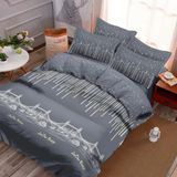 Комплект постельного белья 21-230 серый ранфорс Семейный posmar83530 фото