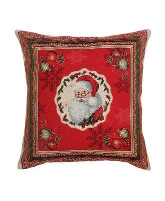 Гобеленова подушка новорiчна Санта, 45х45см ПРОВАНС 016744 provence_016744 фото