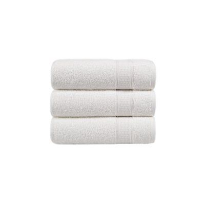 Полотенце Karaca Home - Diele offwhite молочный 70x140 svt-2000022316521 фото