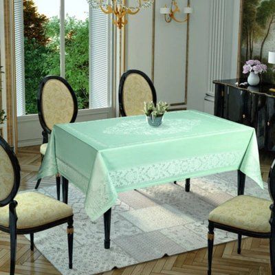 Скатертина Tropik home Damask Mint 9956-9 Thom_14003359 фото