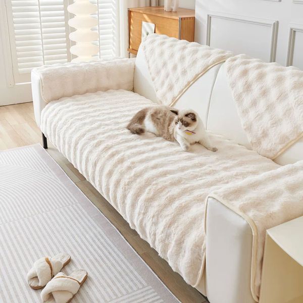 Накидка для мягкой мебели 90х90 см айвори Love You loveyouhome_8605 фото