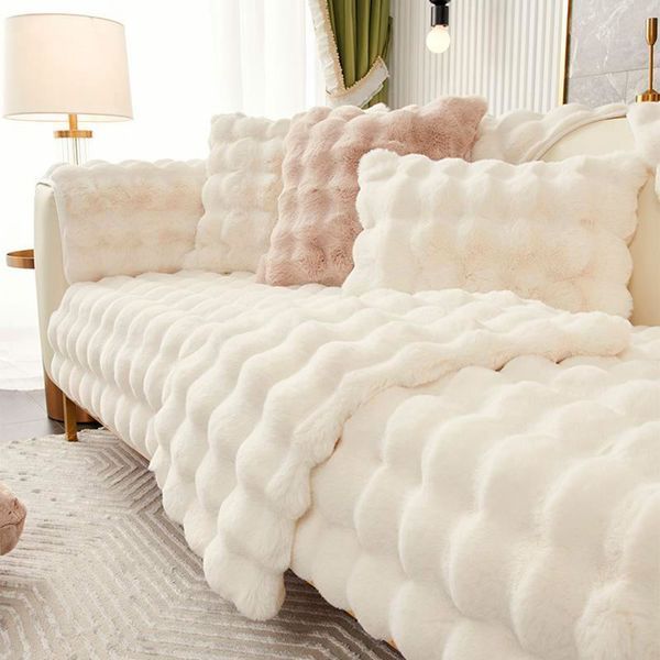 Накидка для мягкой мебели 90х90 см айвори Love You loveyouhome_8605 фото