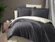 Комплект Cotton Satin S-351 Point anthracite S-351-Point-anthracite-Євро фото 1