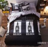 Постельное белье бязь Евро Selena Big Ben 100511 100% хлопок 100511-03 фото