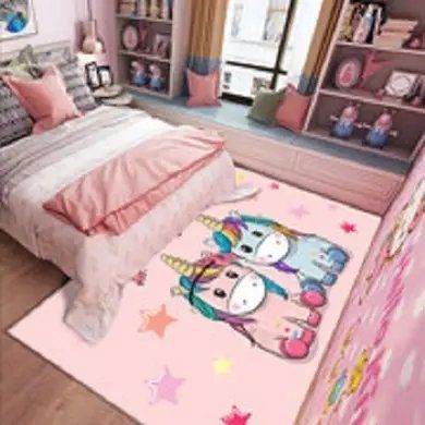 Детский ковер безворсовый Homytex pony stars HT-85724 фото