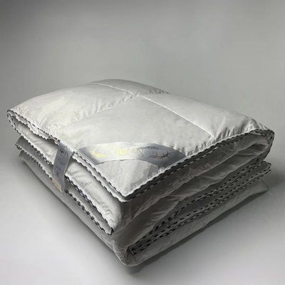 Пухова ковдра Iglen сірий пух Royal Series (зимова) Полуторний 160х215 см 1400 г p_s_k_1602151GRS фото