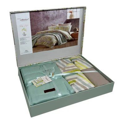 Постільна білизна піке ISTANBUL POP ART YESIL (160x220) 664823 Ista_664823 фото