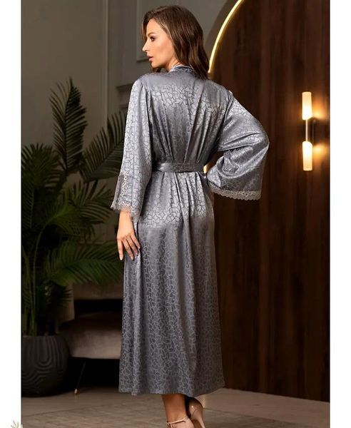 Женский длинный халат Джоанна 7319 Mia-Amore Mia-Amore_7319_4XL/5XL фото