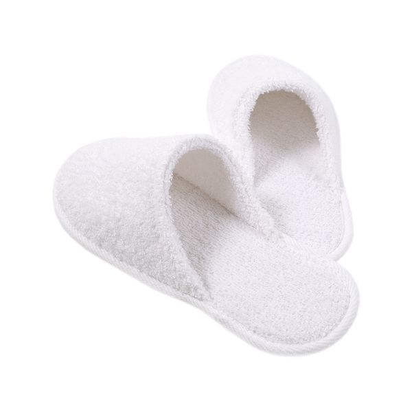 Махровые тапочки Lotus Home - White, белые svt-2000022286374 фото