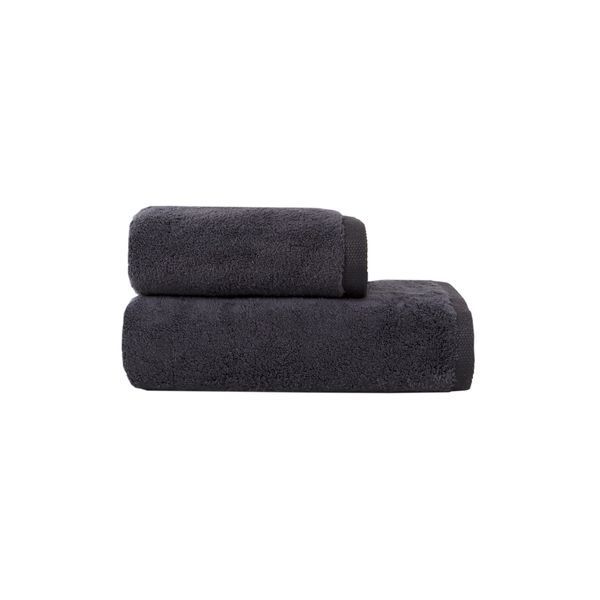 Рушник Lotus Home Готель Premium - Microcotton Black 90x150 550 г/м&sup2; svt-2000022344555 фото