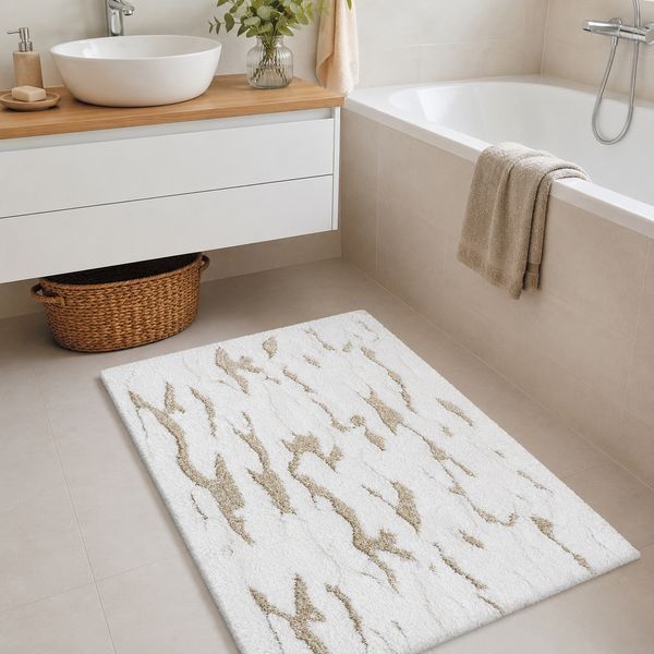 Бавовняний килимок Graccioza STRATUS BATH RUG Graccioza25684-10001 фото