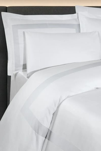 Постельное белье La Romano Mona Premium Satin Montova White Евро LaR_хм41594 фото