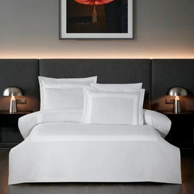 Постільна білизна La Romano Mona Premium Satin Montova White Євро LaR_хм41594 фото