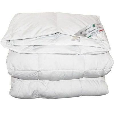 Пуховое одеяло Cinelli Iceberg Spring 100% пух (Всесезонное) 4 Сезона Евро-макси 240х260 см 580+390 г p_s_k_320029010 фото