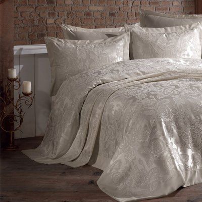 Жакардовое покрывало с наволочками Gardines Gul Sul-10863 фото