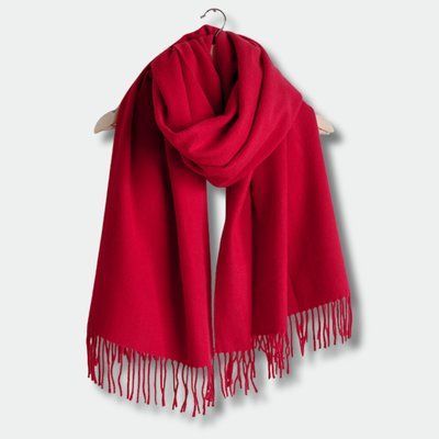 Шарф кашемировый Lanavitta SAFALANO CASHMERE, Бордовый, 70х200 см Lan_30383709 фото