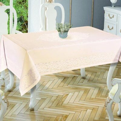 Скатертина Tropik home Paisley Cream 5698-9 Thom_14003361 фото