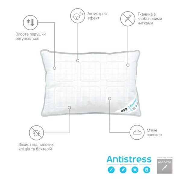 Набор Sonex Antistress Карбон (Одеяло + 2 подушки) Евро 200х220 см p_s_k_SO102195 фото