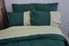 Постільна білизна PREMIERE DARK GREEN / OLIVE Ранфорс usk550254 фото 2