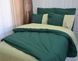 Постільна білизна PREMIERE DARK GREEN / OLIVE Ранфорс usk550254 фото 6