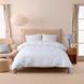 Постельное белье Lotus Home Hotel - Сатин Страйп белый 1x1 евро (160x200+25) svt-2000022353571 фото 4