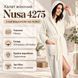Халат женский с капюшоном на поясе Nusa 4275 Halat-G14- L/XL фото 7