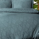Комплект постільної білизни First Choice Jacquard Satin Vladya JS-119-Vladya-Blue-Stone-Євро фото 2