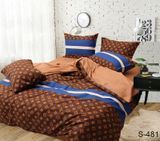 Постільна білизна з компаньйоном сімейна сатин TAG S481 100% бавовна TAGsatin(sem)-481 фото