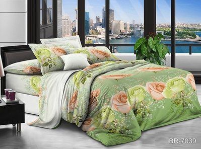 Комплект постільної білизни BR-7039 TAG polycotton sem-698 фото