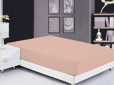 Простынь на резинке ранфорс TAG Pale Blush, 160 х 200 х 20 см TAGprostrez1-160 фото