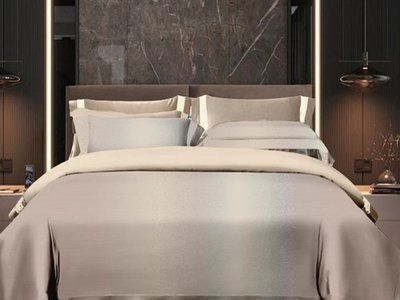 Комплект постільної білизни LUXURY LINENS Sofia 100% єгипетська бавовна Півтораспальні luli3200021 фото