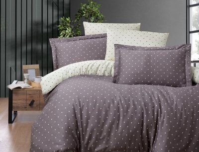 Комплект Cotton Satin S-352 Point lilac S-352-Point-lilac-Сімейний фото