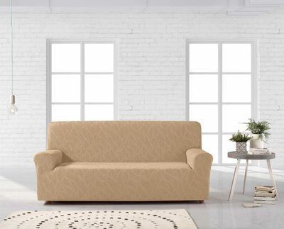 Чохол для дивана Zebra Textil Alexia milk 3х місний 180х210 см p_s_k_881041813 фото