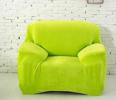 Велюровый чехол на кресло замша/микрофибра Homytex 6-12227 фото