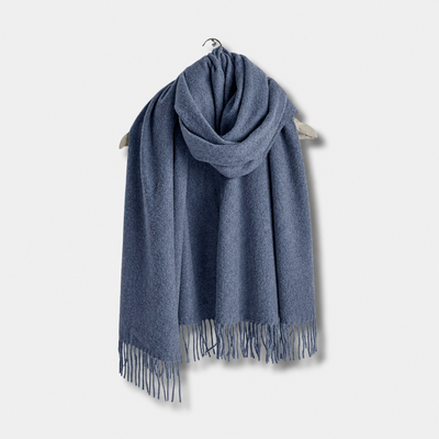 Шарф кашемировый Lanavitta SAFALANO CASHMERE, Синий (двухсторонний), 50х200 см Lan_32230509 фото