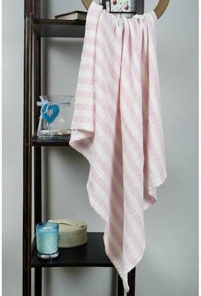 Дитячий плед Barine Stripe Muslin pembe рожевий, Дитячий - 77 х 82 см sv2000022087766 фото