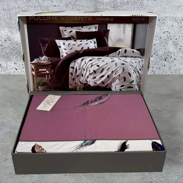 Постельное белье Maison Dor PULUME VOLANTE DARK LILAC (200X220) PLUME VOLANTE DARK LILAC 030483 Mai_030483 фото