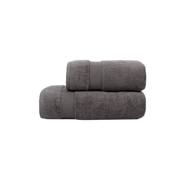Рушник махровий Lotus Home - Pearl графіт 50x90 svt-2000022338035 фото