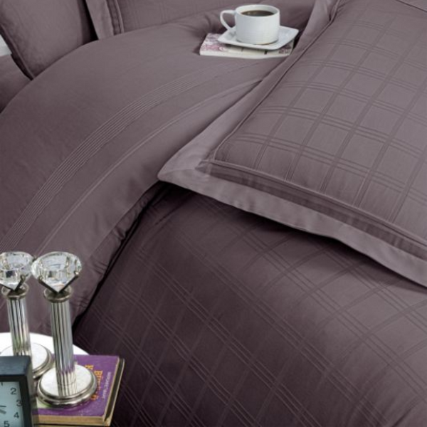 Комплект постельного белья Deluxe SATIN DLX Royce DLX-737-Royce-lilac-Євро фото
