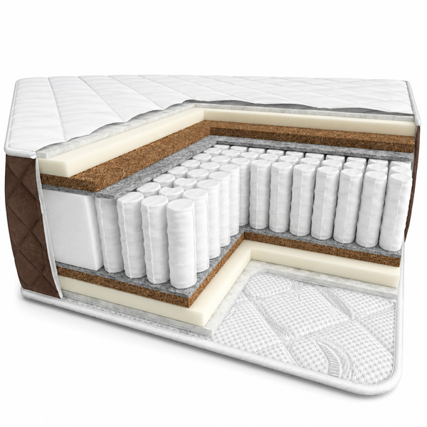 Ортопедичний матрац середньої жорсткості Savannah з пружиною PocketSpring 180х200 posmar78128 фото