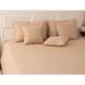 Двустороннее декоративное покрывало Velour Ромб, 180x220 см, Двуспальное, Beige Бежевый 340.55_Beige_ромб фото 2