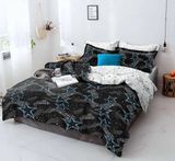 Комплект постільної білизни 21-231 сірий ранфорс Сімейний posmar83526 фото