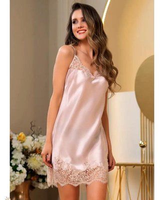 Жіноча ночнушка шовкова "Мілінда" 3721 Mia-Amore 3XL Mia_3721_3XL фото