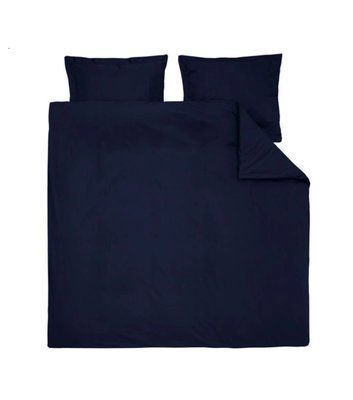 Підковдра Dark Blue сатин Jefferson синя 200х220 posmar54513 фото