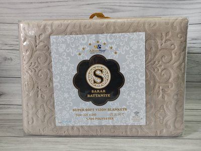 Beige, акриловый плед Sarar 10630 Sul-10630 фото