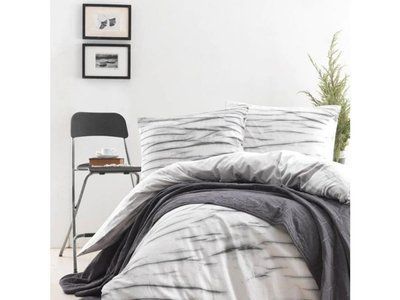 Постільна білизна SoundSleep La Calin поплін темно-сірий Євро 200х220 p_s_k_92521810 фото