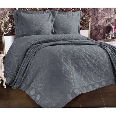 Покривало жаккард ALARA VENUS GRI (240x260) 506671 Ala_506671 фото