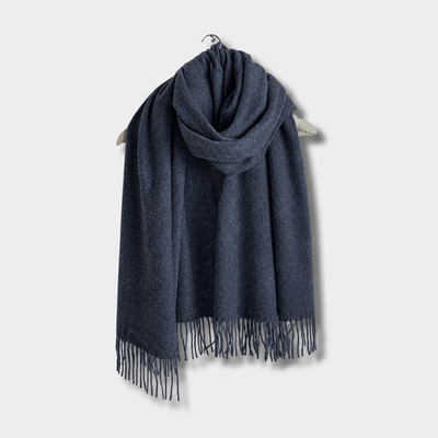 Шарф кашемировый Lanavitta SAFALANO CASHMERE, Темно-серый (двусторонний), 50х200 см Lan_35320509 фото