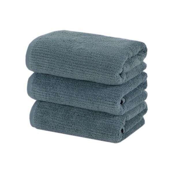 Рушник махровий Lotus Home - Bold grey 90x150 500 г/м&sup2; svt-2000022354646 фото