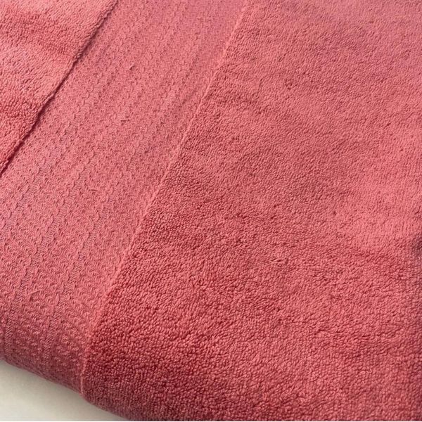 Полотенце махровое Aisha Зара, розовое, 700г/м2, 50х90 см d-c5314v-pink фото
